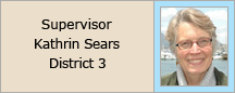 Supervisor Kathrin Sears District 3
